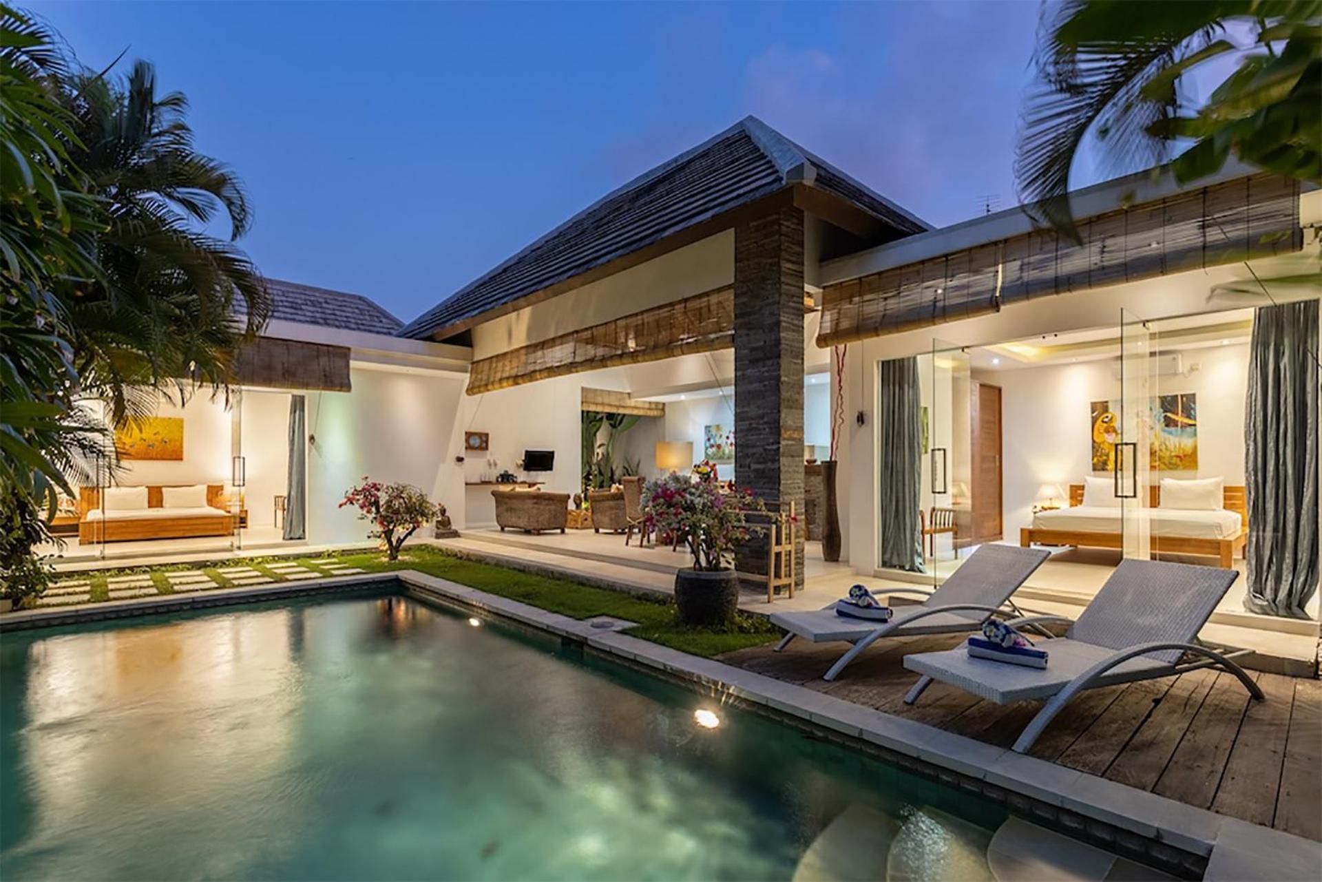 Villa Lotus Seminyak Esterno foto